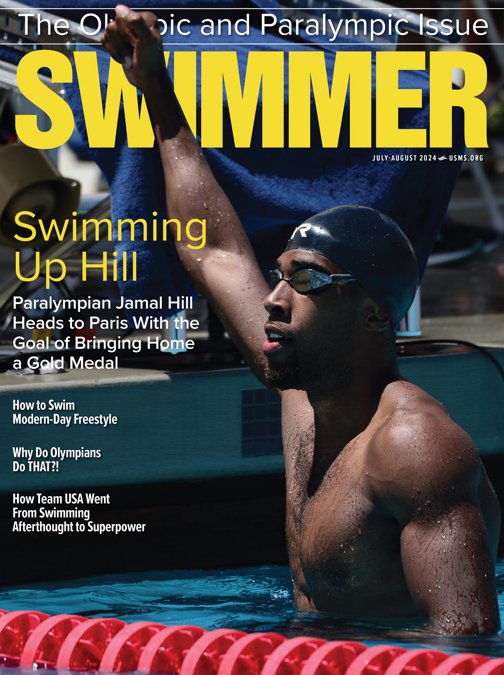 SWIMMER July-August 2024 Cover